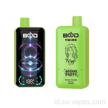 Grosir Bood Twins 46000 Puffs Shipping